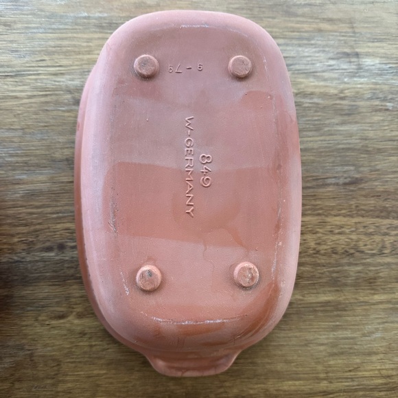 Litton Simmer Pot Terracotta vintage clay dutch oven - Picture 5 of 6